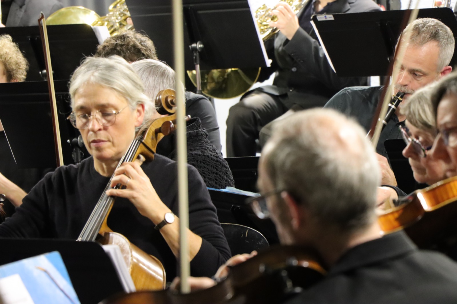 Salut de l orchestre à la fin du concert